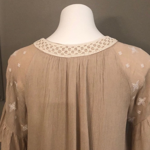 Lace up Boho Tunic Dress - Picture 6 of 6